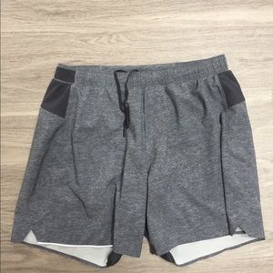 Lululemon surge shorts large (lined)